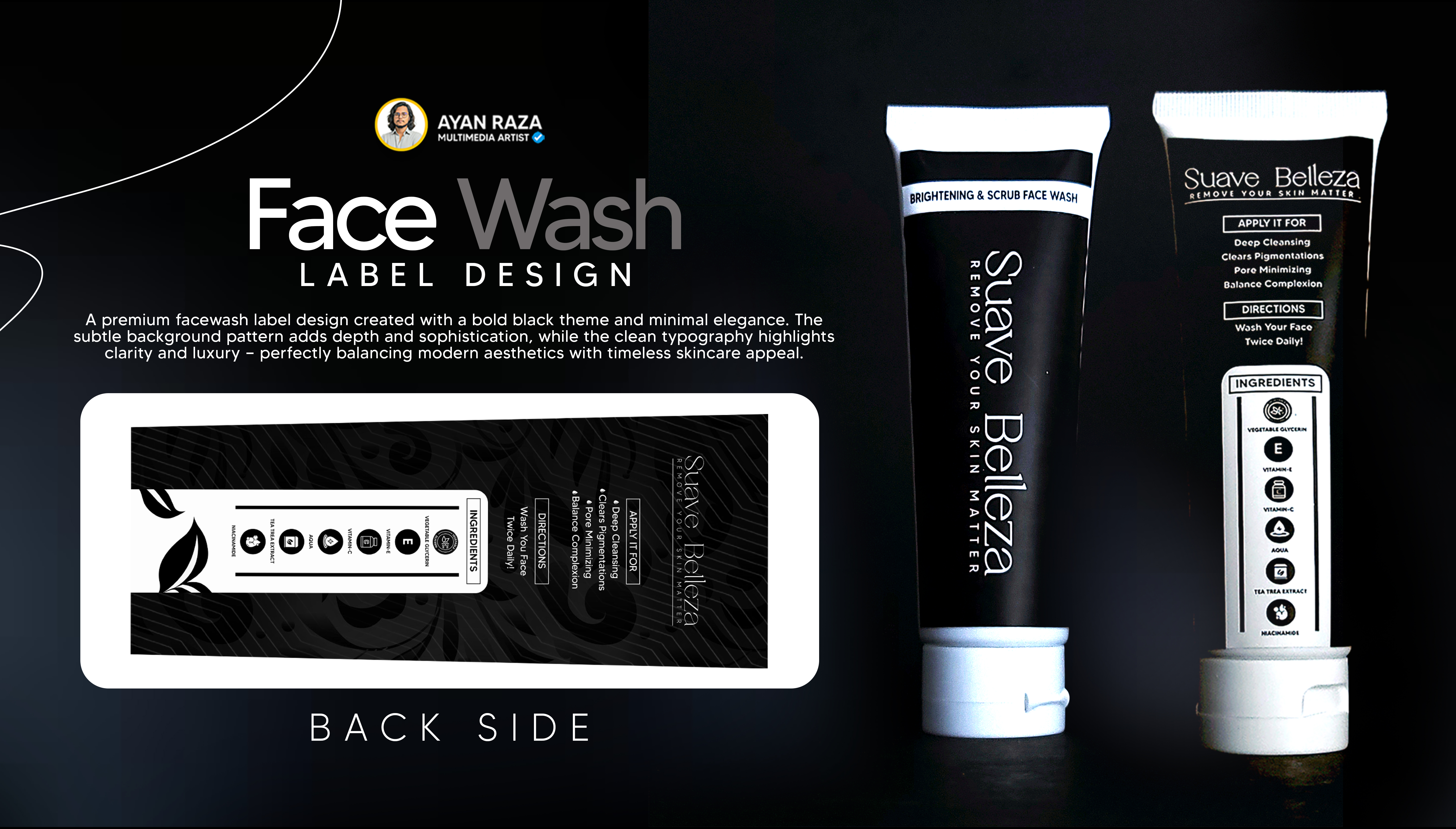 Suave Belleza Beauty Brand - Label and Packaging Designs