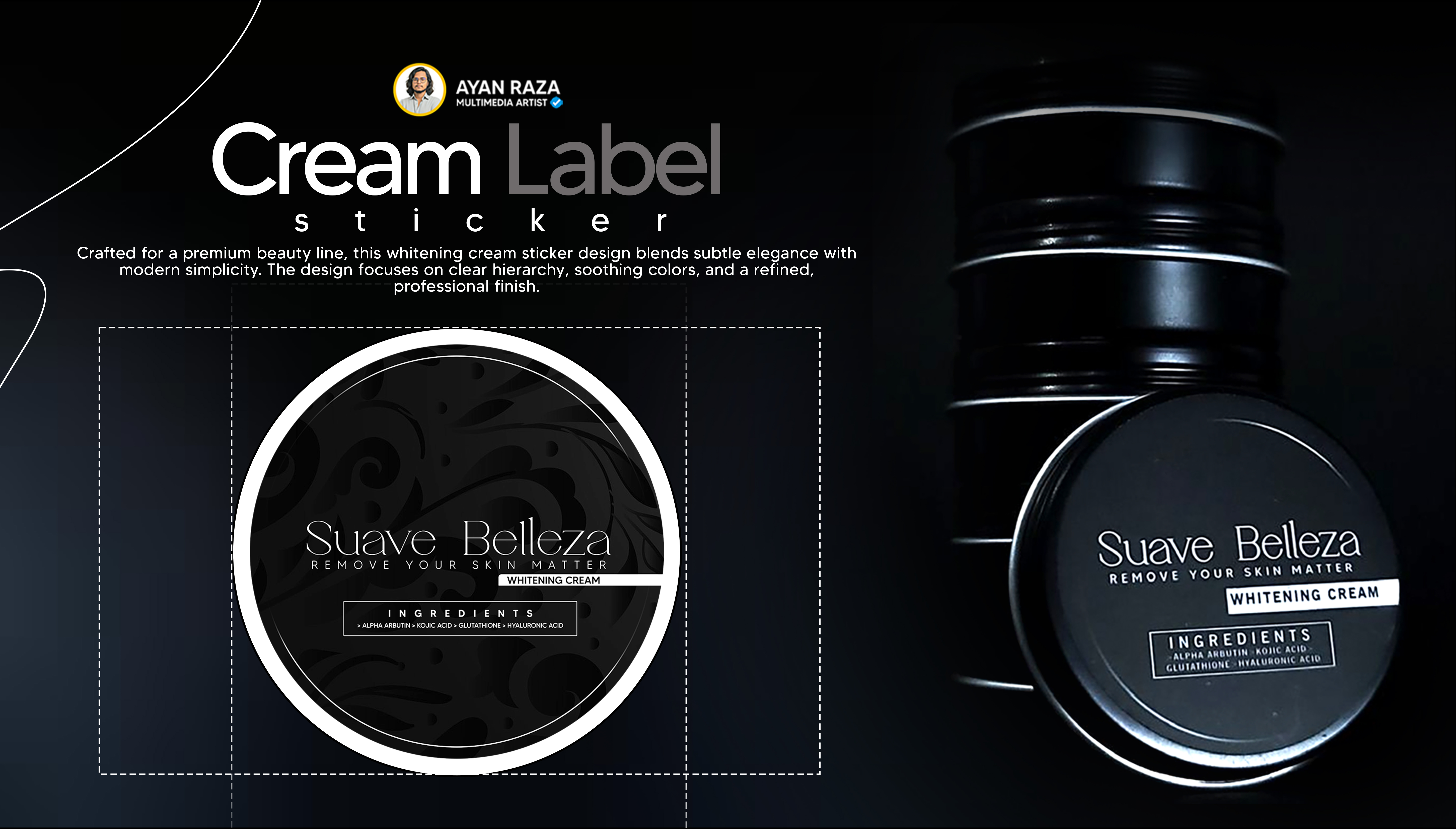 Suave Belleza Beauty Brand - Label and Packaging Designs