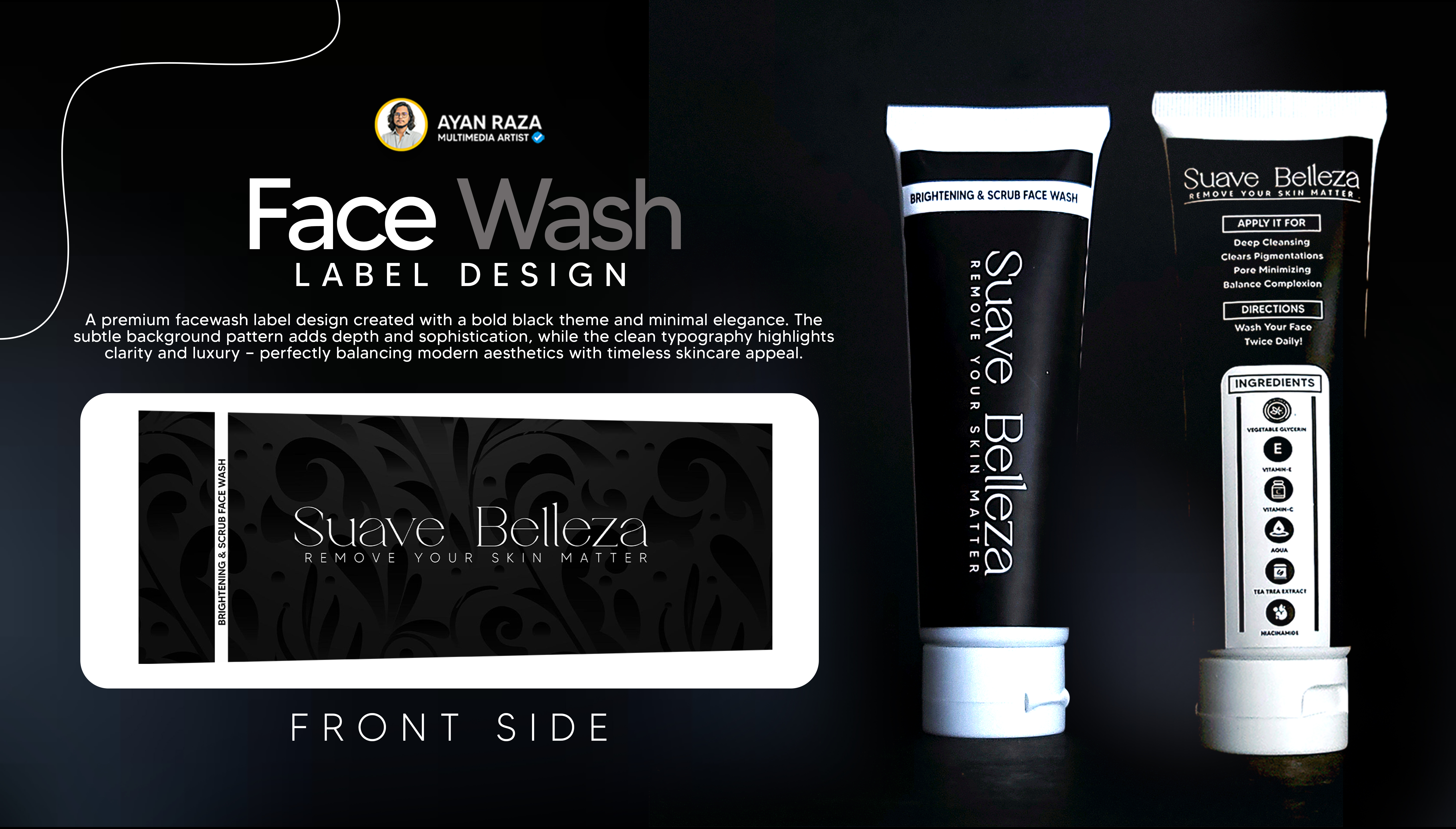Suave Belleza Beauty Brand - Label and Packaging Designs
