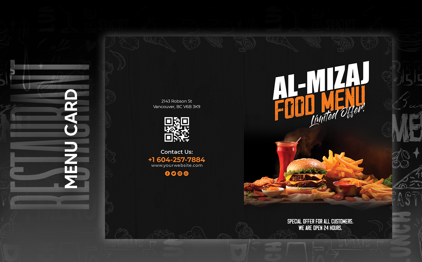 Menu Card Design