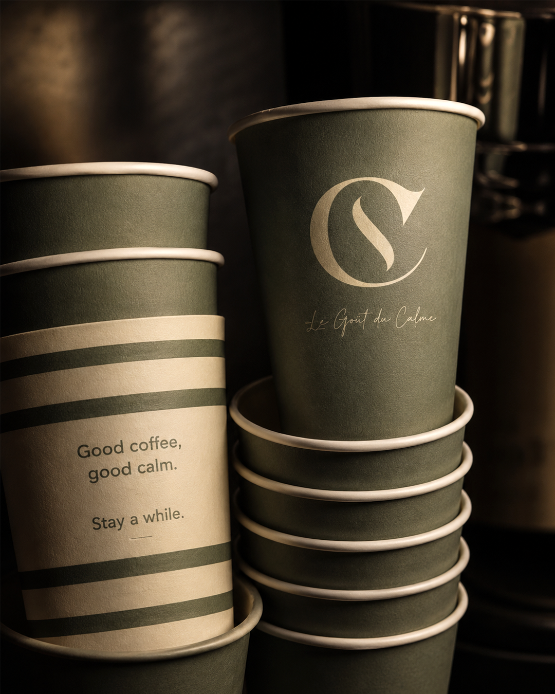 Céleste Coffee Shop Branding, Logo & Packaging