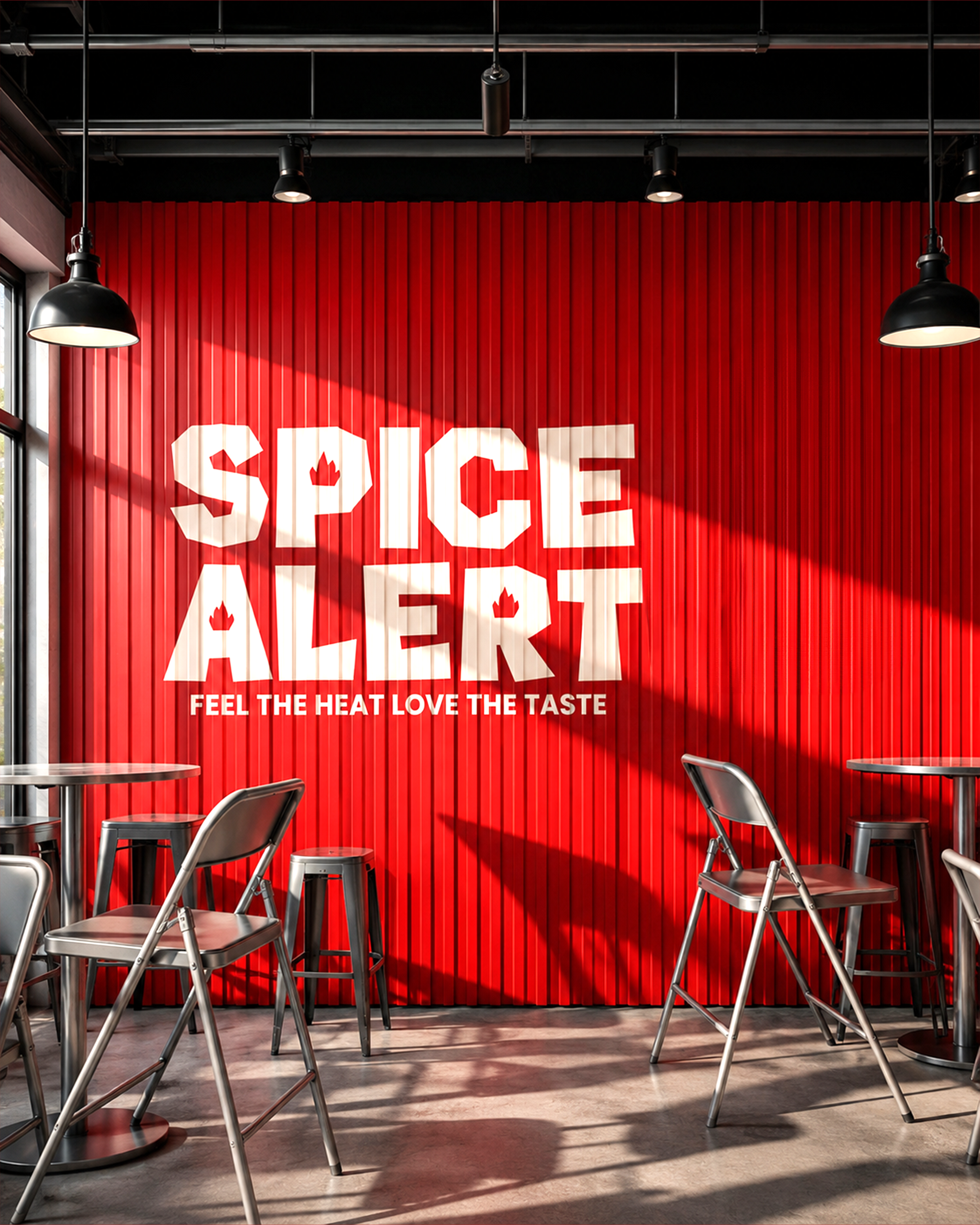 SPICE ALERT RESTAURANT BRANDING