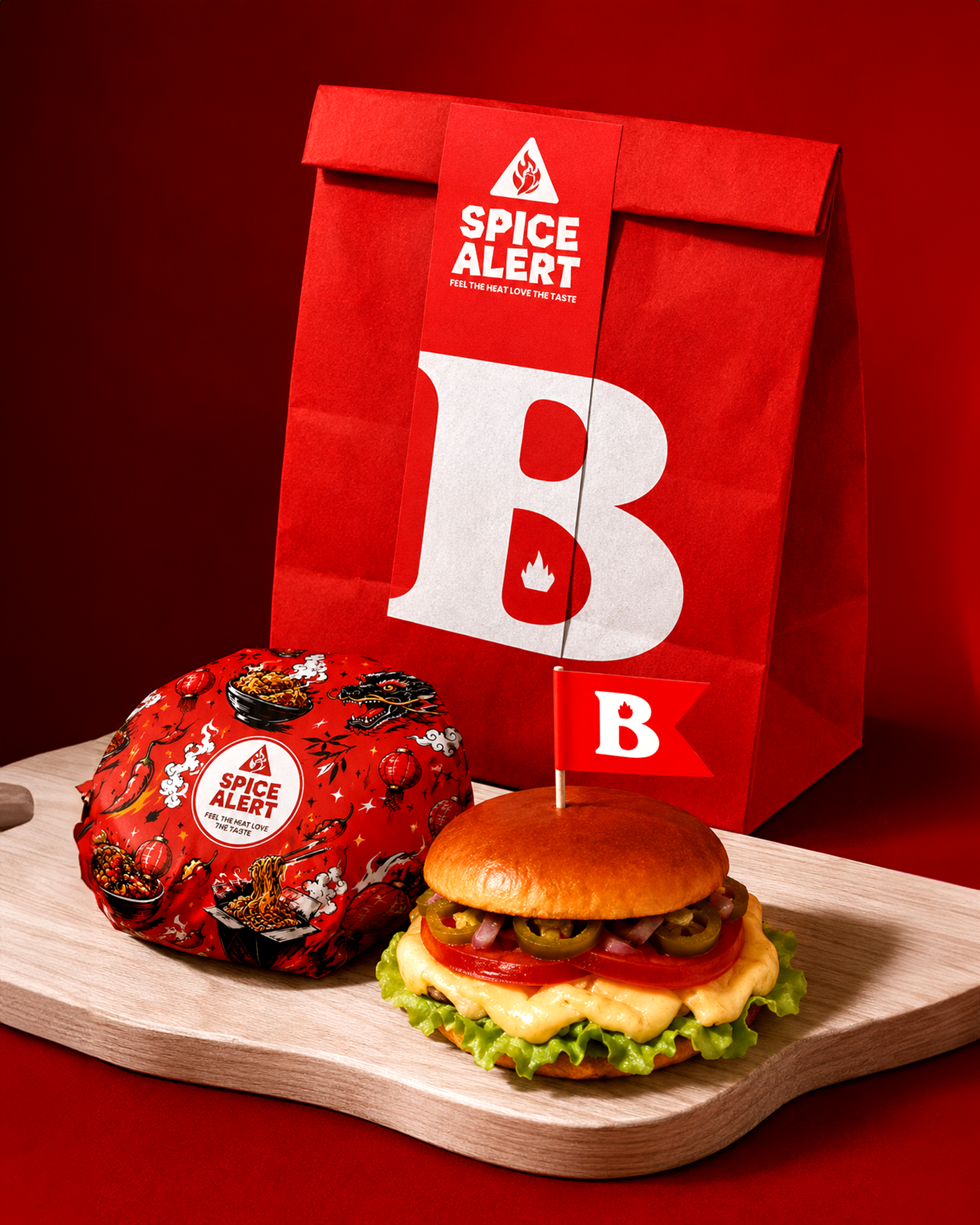 SPICE ALERT RESTAURANT BRANDING