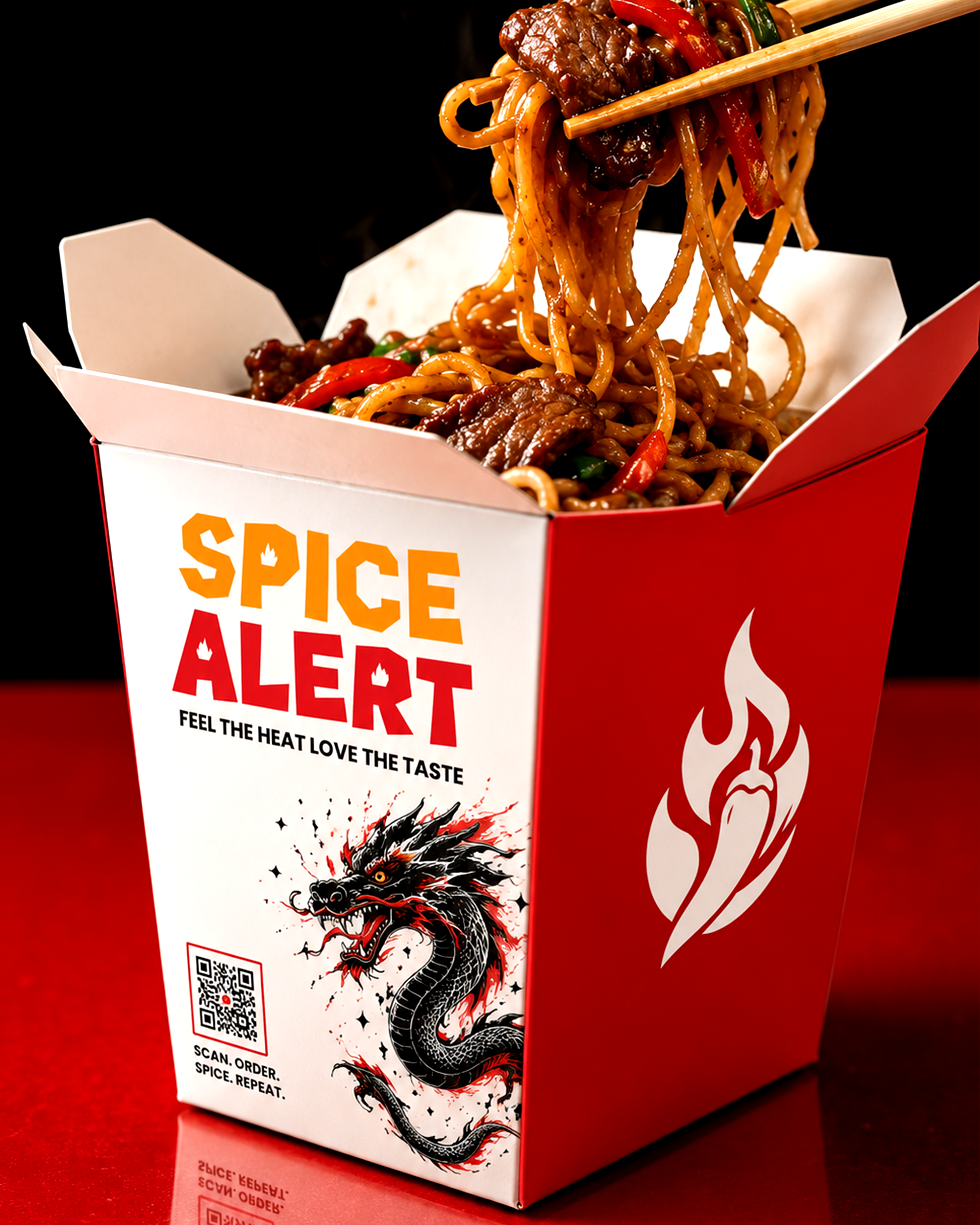 SPICE ALERT RESTAURANT BRANDING